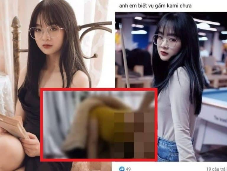 Tin Gấm Kami lộ clip sex